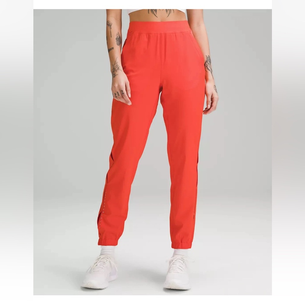 Lululemon Orange Adapted State High Rise Jogger *Airflow - Retail $138